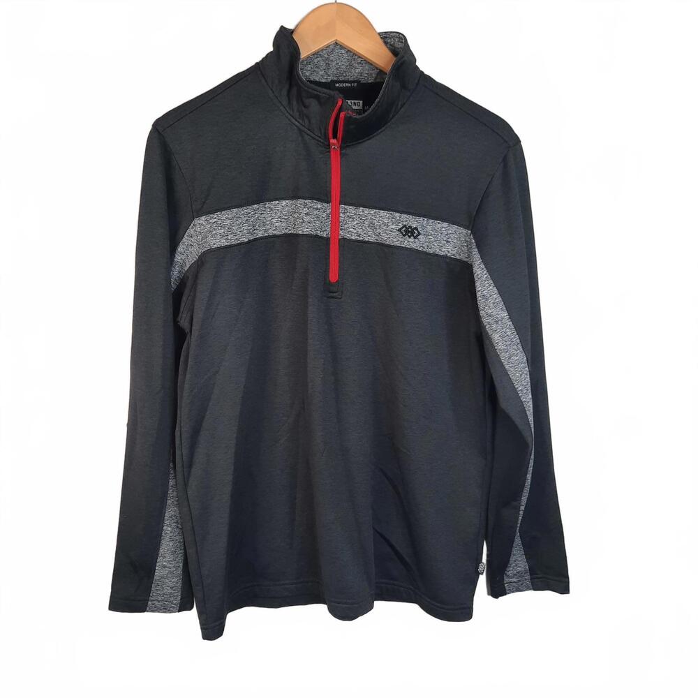 Leg3nd Golf Modern‎ Fit Quarter 1/4 Zip Pullover Sweater Men's medium